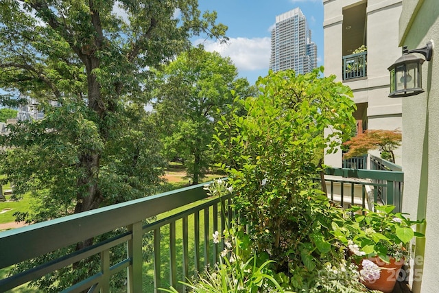 229 N Church St Unit 401, Charlotte, NC 28202 - view of balcony