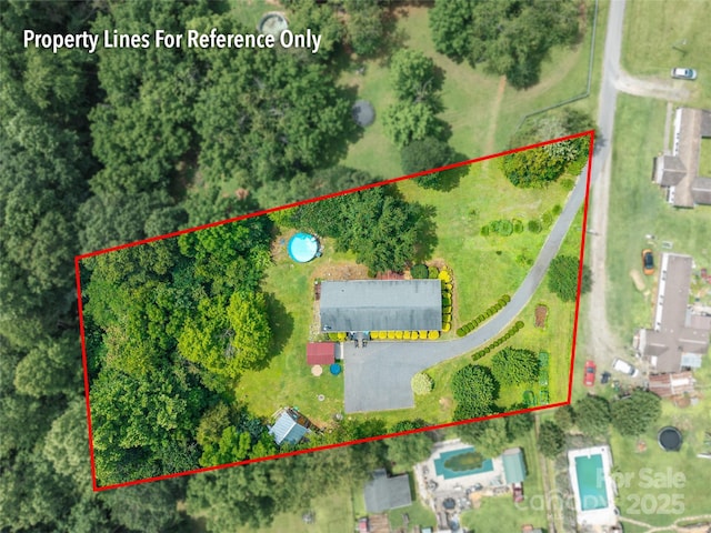 1828 Pine Hollow Pl, Hudson, NC 28638 - view of property location featuring property parcel outlined