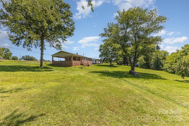 416 Pete Brittain Rd, Morganton, NC 28655 - view of grassy yard