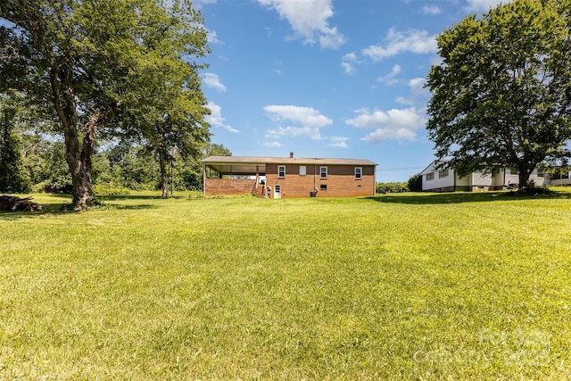 416 Pete Brittain Rd, Morganton, NC 28655 - view of green lawn
