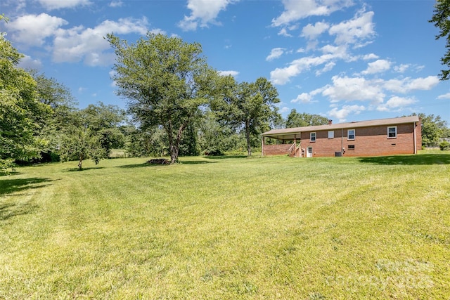 416 Pete Brittain Rd, Morganton, NC 28655 - view of grassy yard