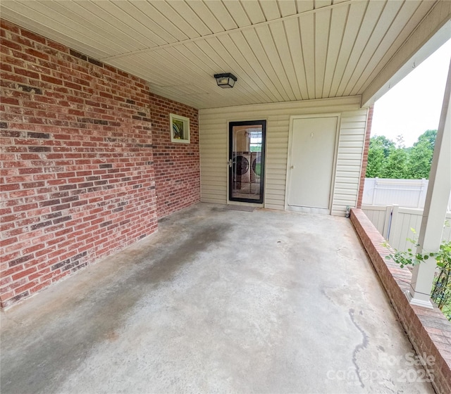 2963 Freezer Locker Rd, Hudson, NC 28638 - view of patio with a carport