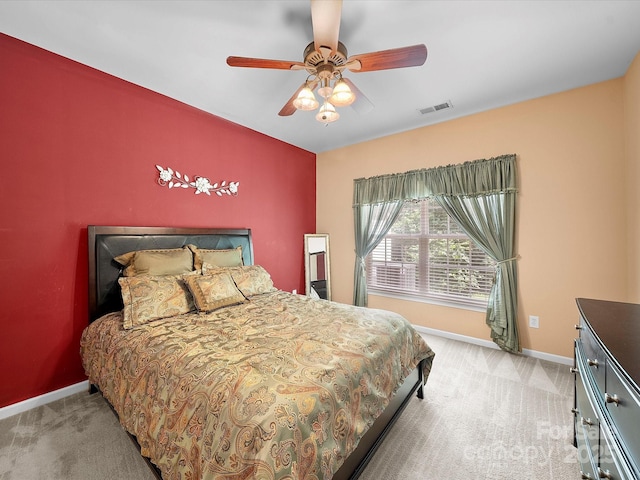 12415 Stratfield Place Cir, Pineville, NC 28134 - bedroom featuring carpet floors and ceiling fan