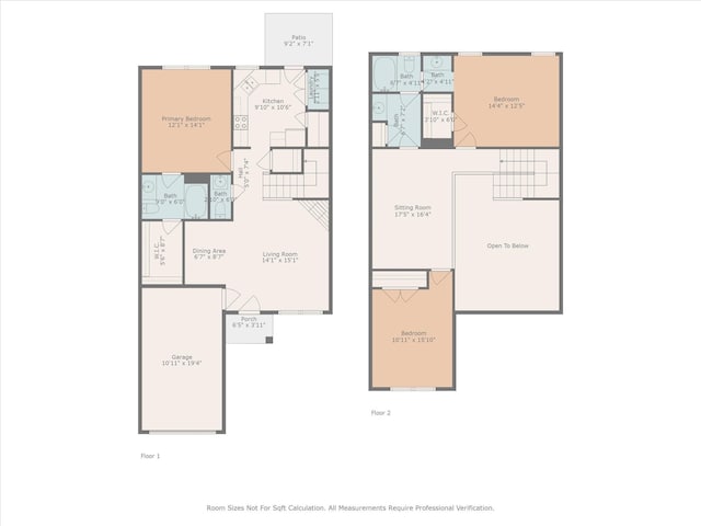 12415 Stratfield Place Cir, Pineville, NC 28134 - view of room layout