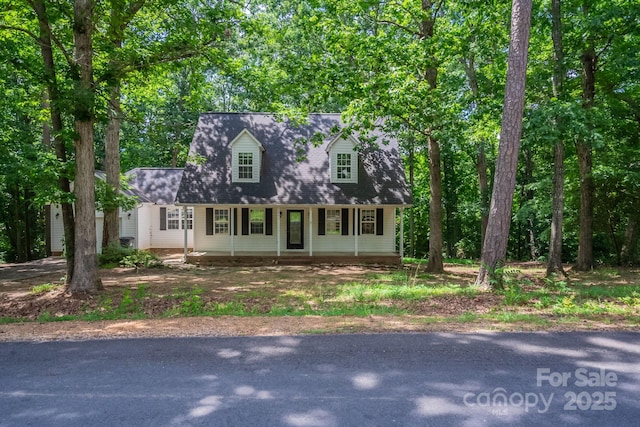 203 Hickory Wood Dr, Kannapolis, NC 28083 - new england style home featuring a porch