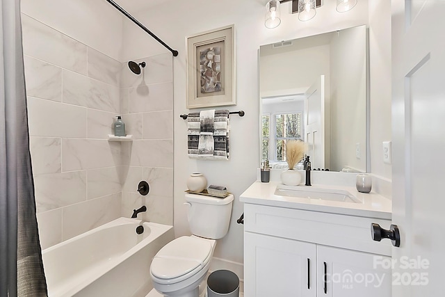 1223 E 16th St Unit 13, Charlotte, NC 28205 - full bathroom featuring vanity and shower / tub combo with curtain