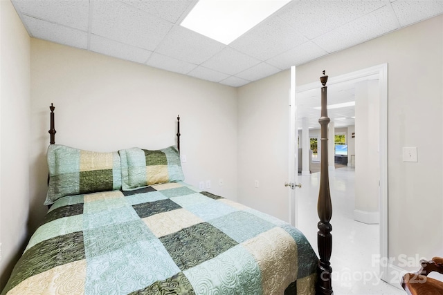 600 Queens Rd, Cherryville, NC 28021 - bedroom with a drop ceiling