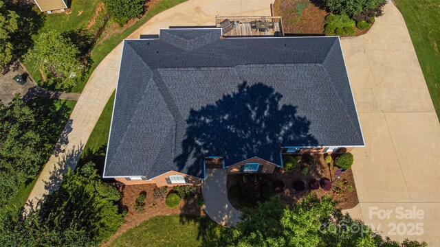 600 Queens Rd, Cherryville, NC 28021 - view from above of property
