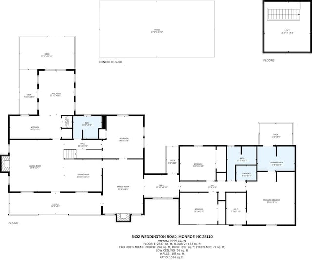 5402 Weddington Rd, Wesley Chapel, NC 28110 - photo 44