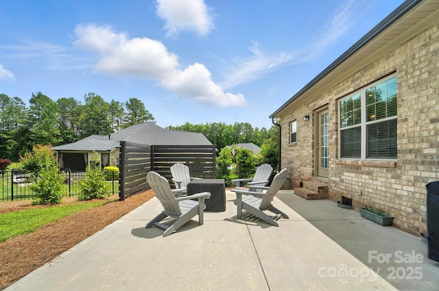 3256 Fairmead Dr, Concord, NC 28025 - view of patio / terrace with entry steps