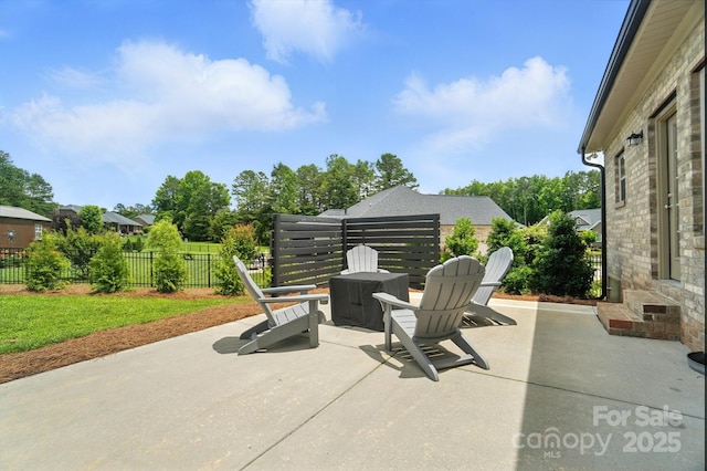 3256 Fairmead Dr, Concord, NC 28025 - view of patio / terrace