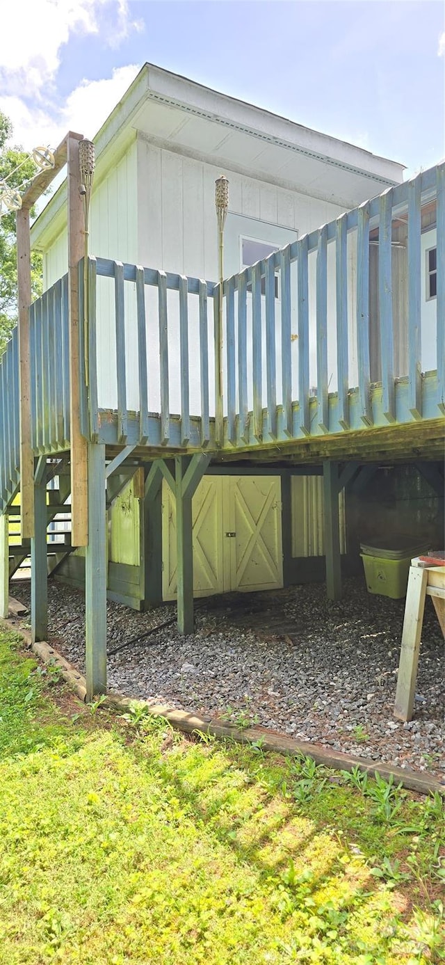 3682 Old Petra Mill Rd, Granite Falls, NC 28630 - exterior space with board and batten siding