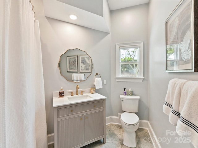 19205 Hidden Cove Ln, Cornelius, NC 28031 - bathroom featuring toilet and vanity