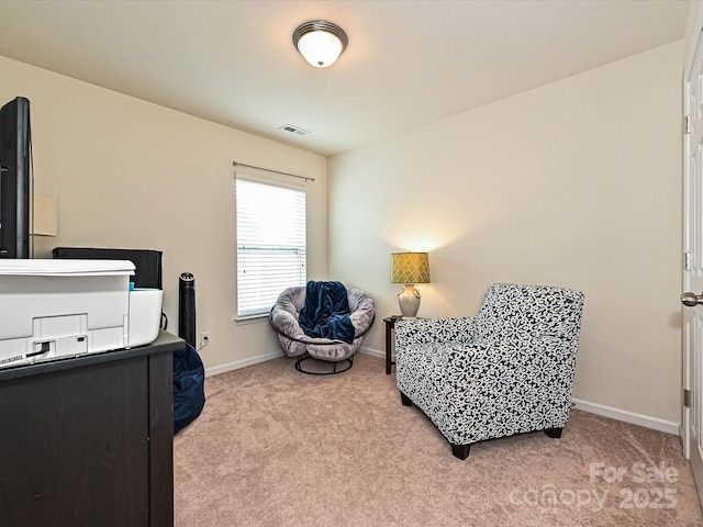 3009 Canopy Dr, Indian Trail, NC 28079 - living area featuring carpet floors and baseboards