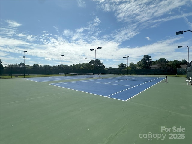 3009 Canopy Dr, Indian Trail, NC 28079 - view of tennis court with community basketball court