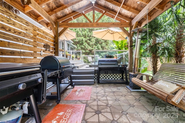 1507 Breckenwood Dr, Rock Hill, SC 29732 - view of patio with grilling area