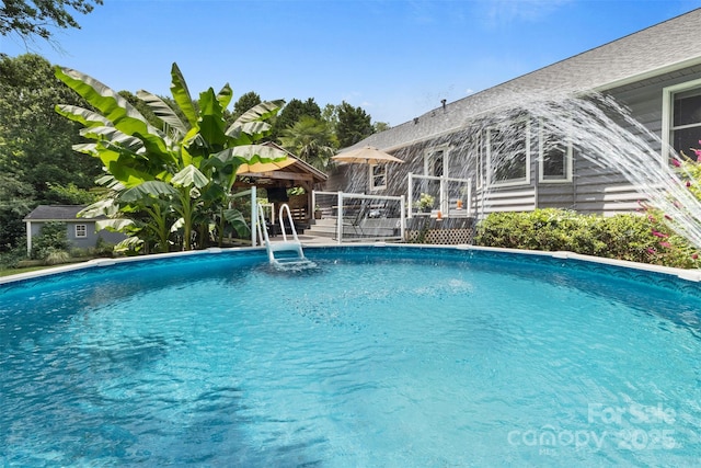 1507 Breckenwood Dr, Rock Hill, SC 29732 - swimming pool with a deck