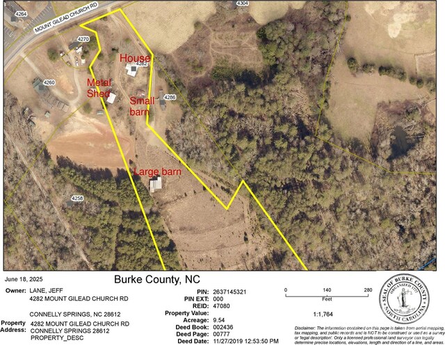 4282 Mount Gilead Church Rd, Connelly Springs, NC 28612 - photo 12