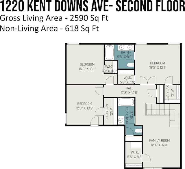 1220 Kent Downs Ave SW, Concord, NC 28027