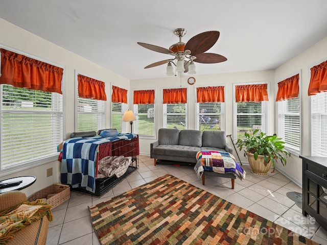 3471 Greentree Acres Rd, Valdese, NC 28690 - sunroom / solarium featuring healthy amount of natural light and tile patterned floors