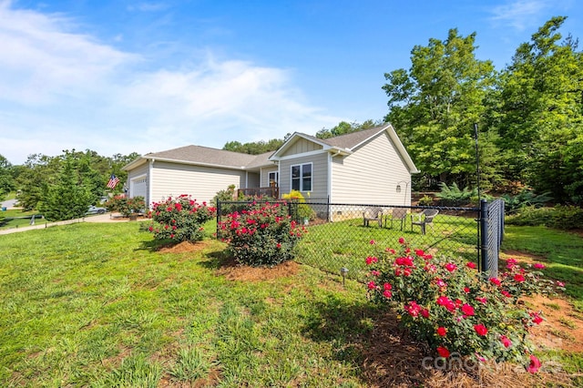 2369 Saratoga Run, Morganton, NC 28655 - view of side of home with a garage and board and batten siding