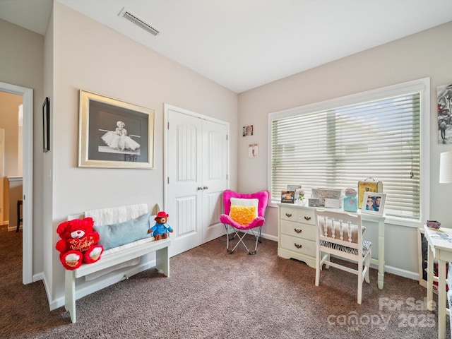 9428 Carneros Creek Rd, Charlotte, NC 28214 - carpeted home office with baseboards