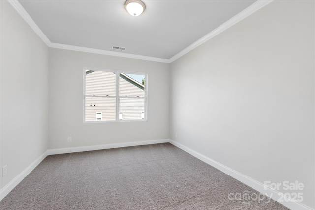 5244 Admirals Lndg, Lancaster, SC 29720 - spare room with crown molding and carpet