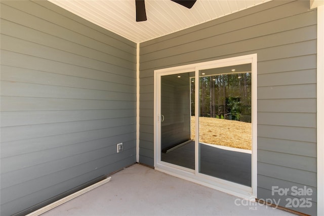 5244 Admirals Lndg, Lancaster, SC 29720 - view of patio with a ceiling fan