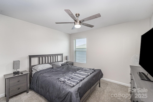 1010 Harry Ct, Albemarle, NC 28001 - bedroom featuring light colored carpet and ceiling fan