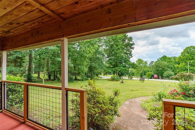 204 Terrys Gap Loop Rd, Fletcher, NC 28732 - view of grassy yard
