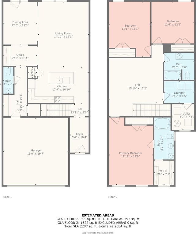 921 Summerlake Dr, Fort Mill, SC 29715 - view of floor plan / room layout