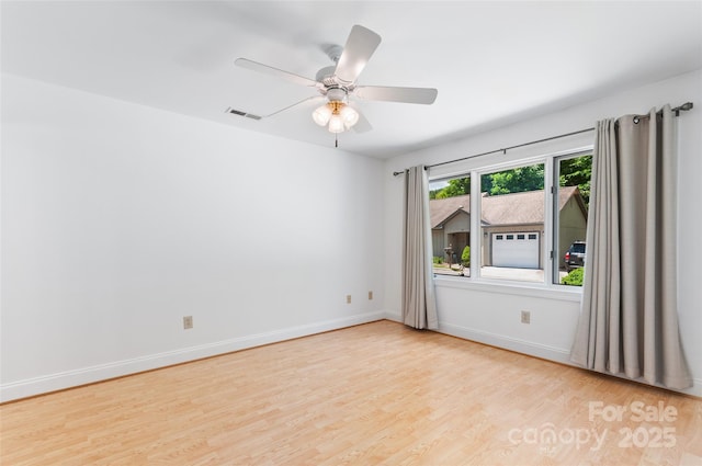 38 Live View Ln, Clyde, NC 28721 - unfurnished room featuring wood finished floors and a ceiling fan