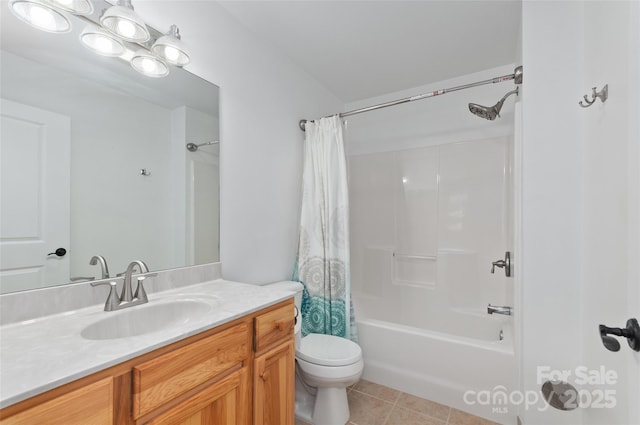38 Live View Ln, Clyde, NC 28721 - full bath with vanity, shower / bath combination with curtain, and tile patterned flooring
