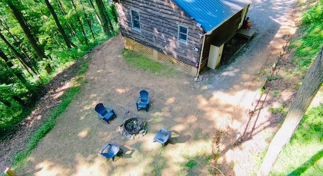 849 Camp Hill Rd, Mill Spring, NC 28756 - view of subject property