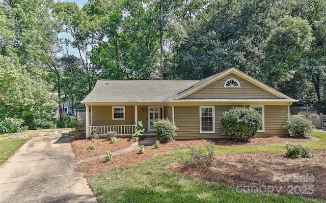 2706 Bremer Ct, Charlotte, NC 28210 - single story home with a porch and concrete driveway