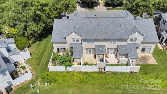 222 Ross Moore Ave, Charlotte, NC 28205 - drone / aerial view