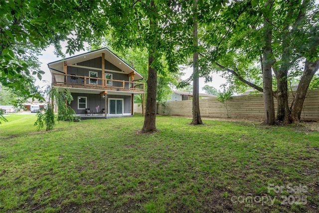 2513 Rolfe St, Hendersonville, NC 28791 - rear view of property with board and batten siding and a wooden deck
