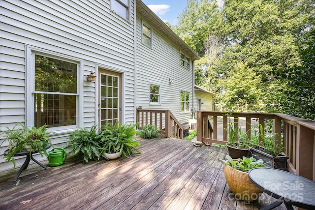 204 S Deerfield Cir, Salisbury, NC 28147 - view of wooden deck