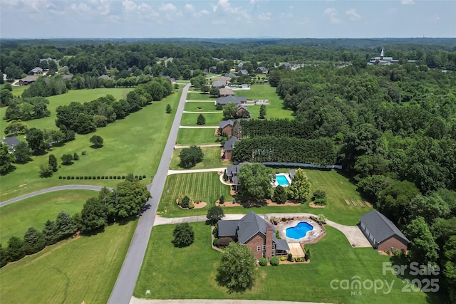 1236 James Farm Rd, Hickory, NC 28602 - drone / aerial view of a pool