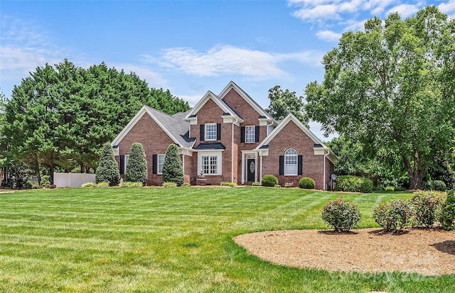 1236 James Farm Rd, Hickory, NC 28602 - view of front of home with brick siding