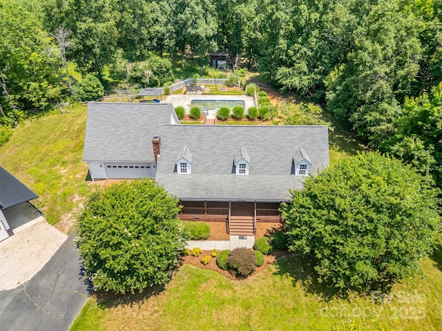 6811 Kluttz Rd, Concord, NC 28025 - view from above of property