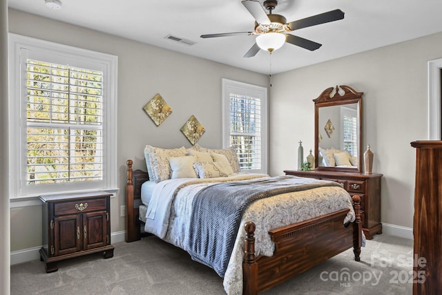 109 Trent Pines Dr, Mooresville, NC 28117 - bedroom with light colored carpet and ceiling fan