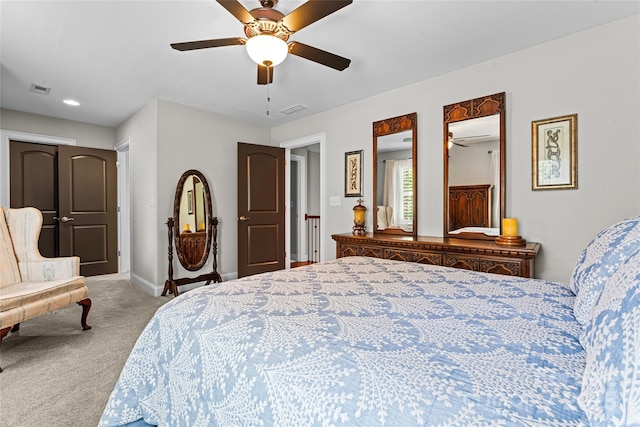 109 Trent Pines Dr, Mooresville, NC 28117 - carpeted bedroom with a ceiling fan and baseboards