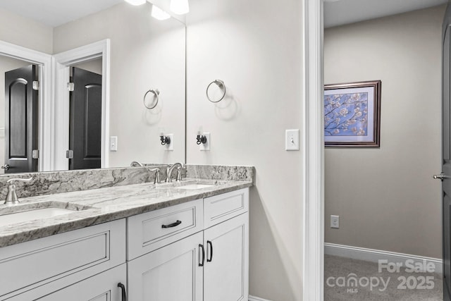 109 Trent Pines Dr, Mooresville, NC 28117 - full bath featuring double vanity and baseboards