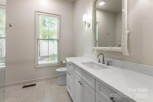 12 Fay Jones Ln, Black Mountain, NC 28711 - bathroom featuring vanity, healthy amount of natural light, and tile patterned floors