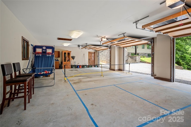 2045 Hogback Mountain Rd, Tryon, NC 28782 - garage featuring a garage door opener