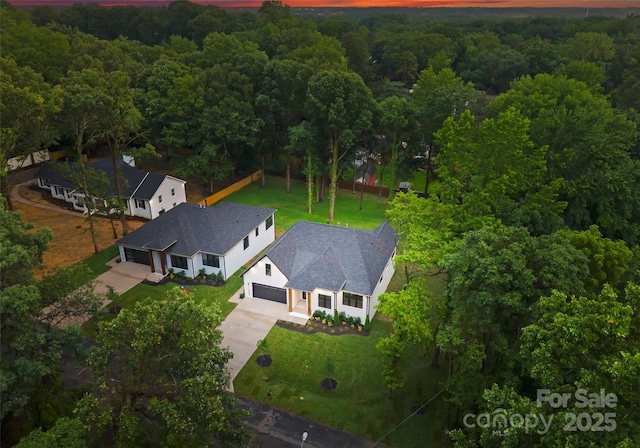 1622 Burtonwood Cir, Charlotte, NC 28212 - view of subject property featuring a forest