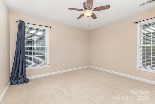 205 Rosedale Ln, Matthews, NC 28105 - empty room with carpet flooring and a ceiling fan