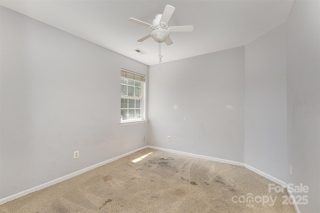 2001 Enderbury Dr, Indian Trail, NC 28079 - unfurnished room featuring carpet flooring and a ceiling fan