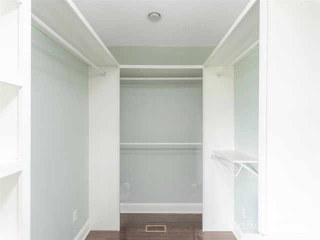 3355 Thickety Rd, Clyde, NC 28721 - spacious closet with wood finished floors